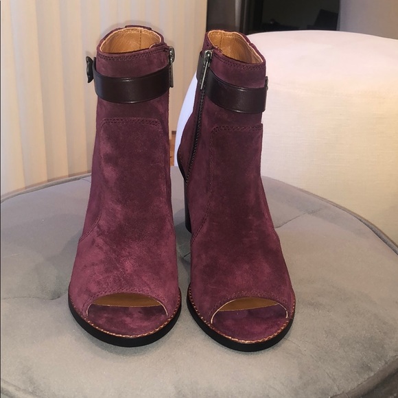 Coach high heel boots with open toe - Picture 3 of 5